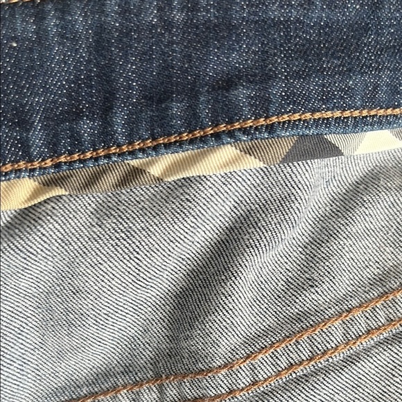 Burberry Classic Blue Straight Leg Jeans - Picture 5 of 14
